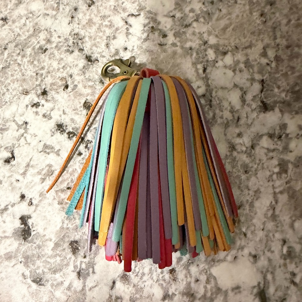 Colorful Tassel Keychain